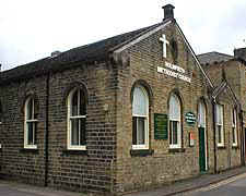 Holmfirth Methodist Church where we         rehearse